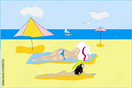 O a beach