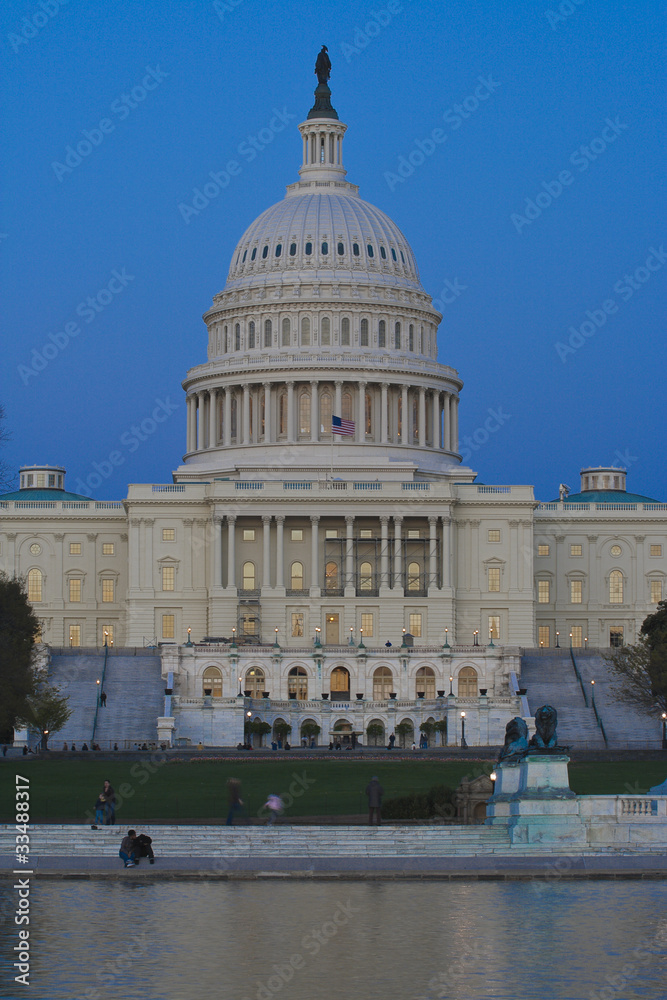 Obraz premium Capitol Building, Washington DC