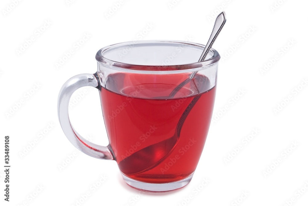 cup of tea and a spoon cup of tea and a spoon