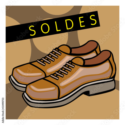 Chaussures, soldes, promotions, commerce, vente, remise