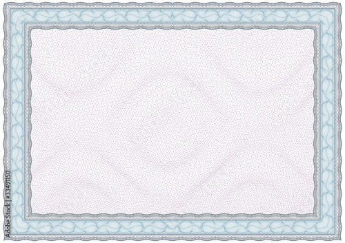 Blank Diploma or Certificate