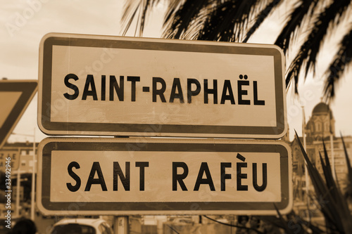 Saint-Raphaël, Côte d'Azur - France