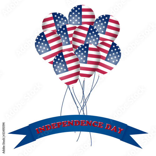 Independence Day American Balloons