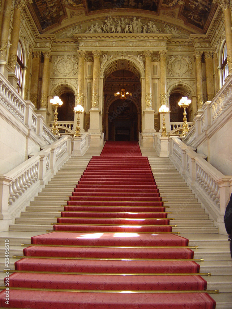 Wien - Burgtheater (Kronprinzen-Aufgang)