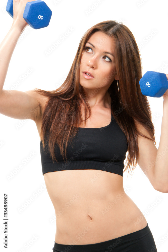 fitness woman instructor with perfect athletic body and abs work fitness woman instructor with perfect athletic body and abs work