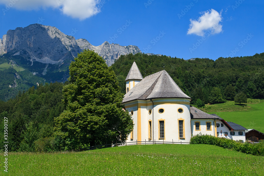 Kirche Ettenberg, Berchtesgadener Land, Bayern