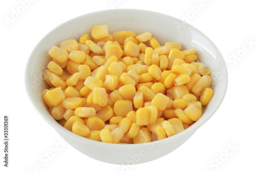 corn in a small bowl