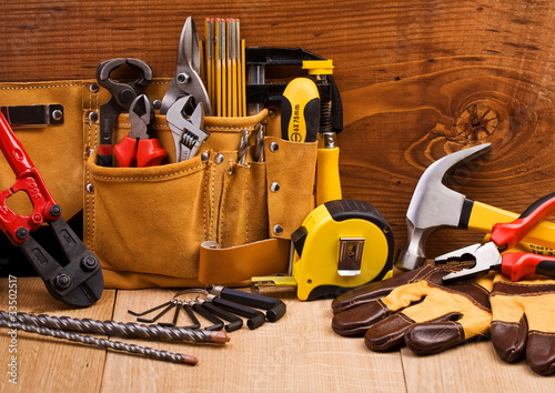 set of working tools