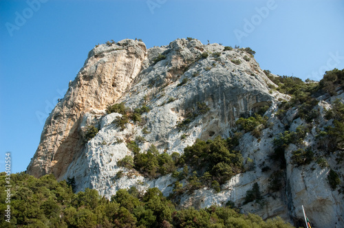 Sardinia, Italy: Cliff in Cala Luna, Orosei Gulf