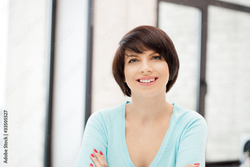 happy and smiling woman happy and smiling woman