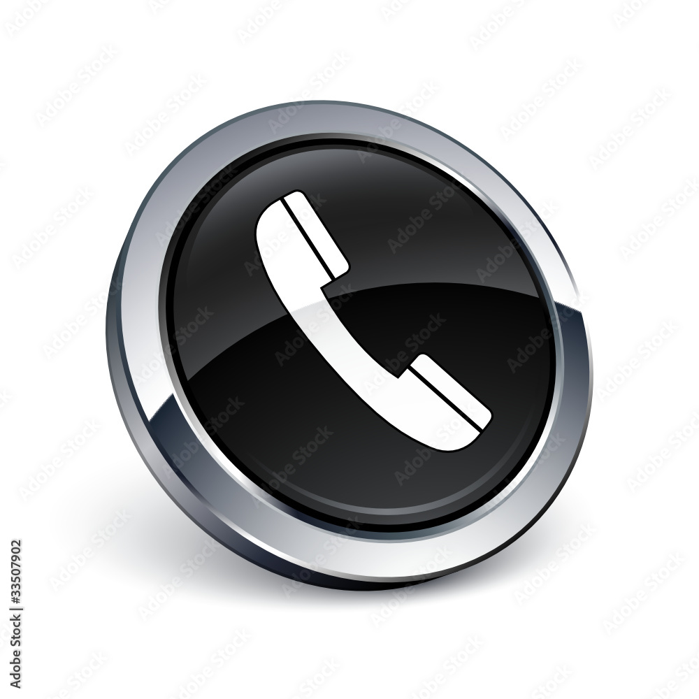 icône bouton internet téléphone