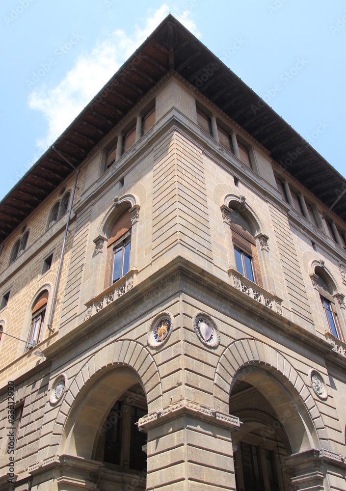 Immeuble ancien à Florence, Italie