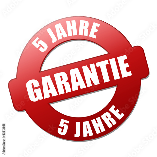 5 Jahre Garantie