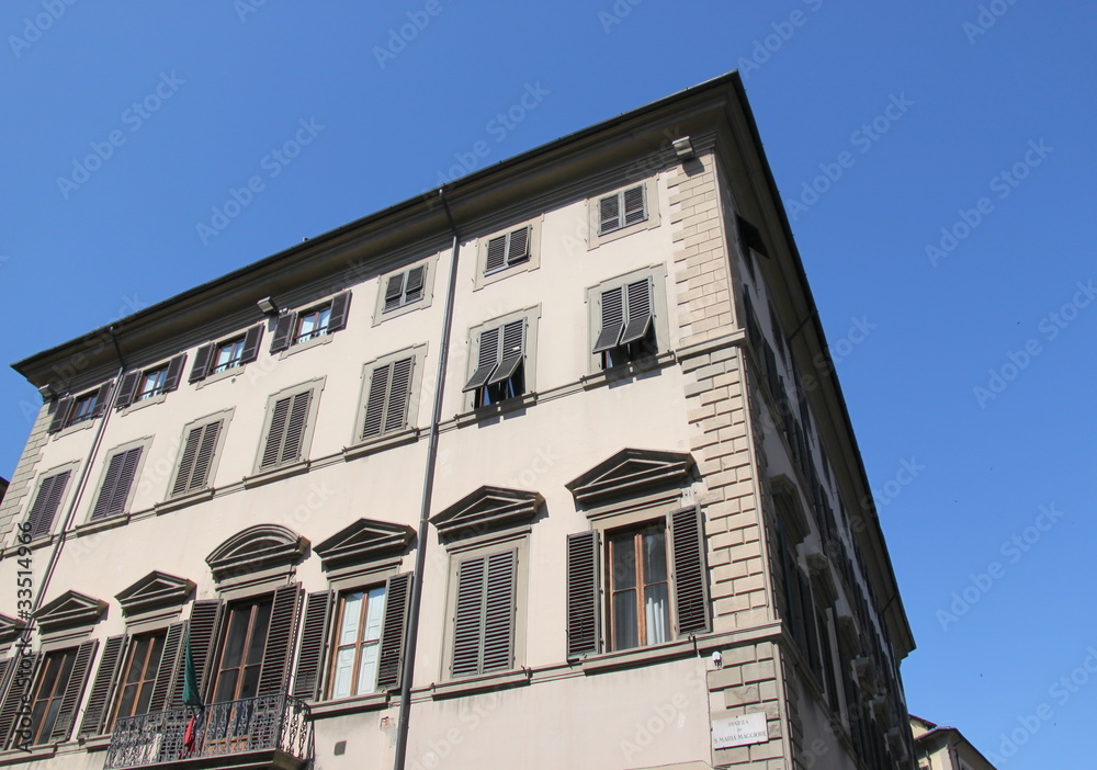 Fototapeta premium Immeuble à Florence, Italie