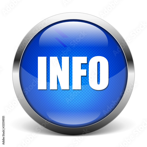 blue INFO icon