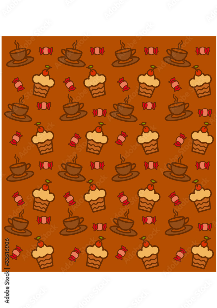 Fototapeta premium Beautiful background with a sweetness