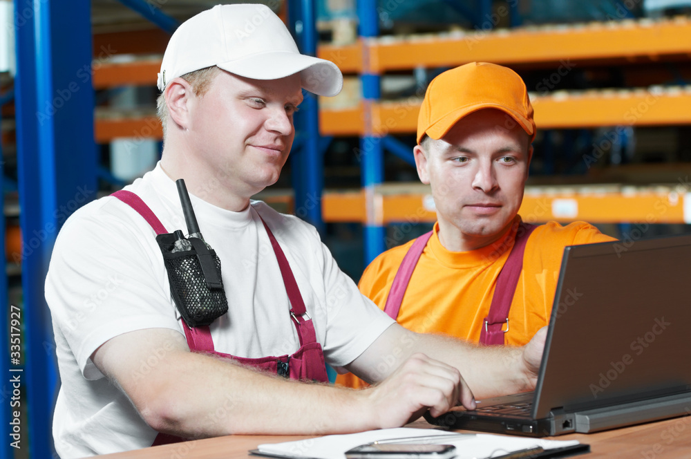 manual workers in warehouse manual workers in warehouse