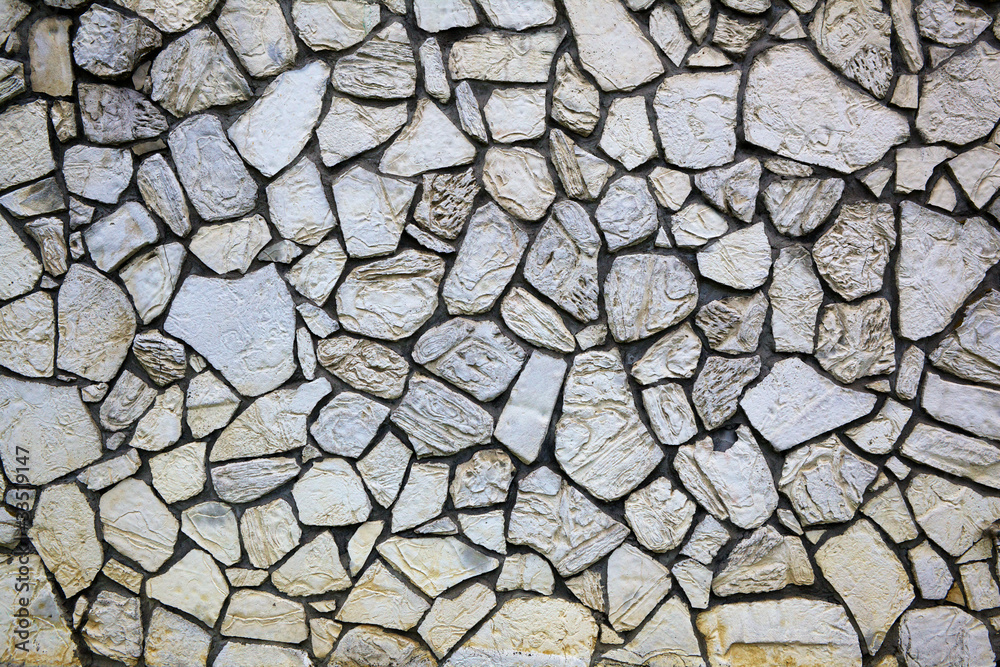Beige or Tan Rock Wall Beige or Tan Rock Wall