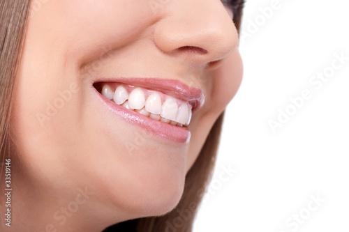 smiling with great teeth