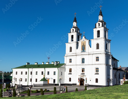 Belarus Minsk The main Orthodox church of the Republic of Belaru