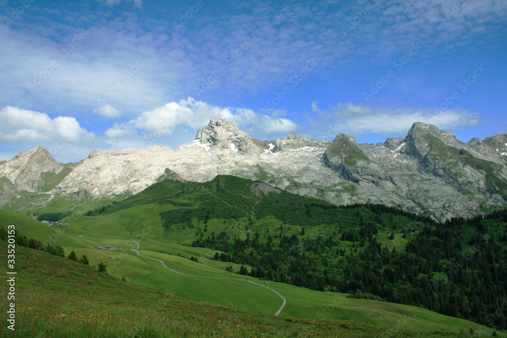 La chaîne des Aravis