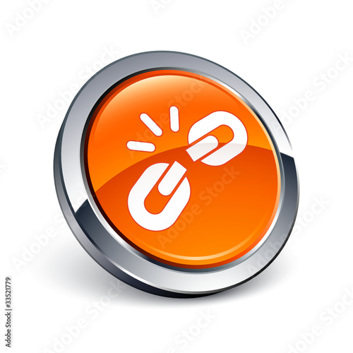 icône bouton internet lien