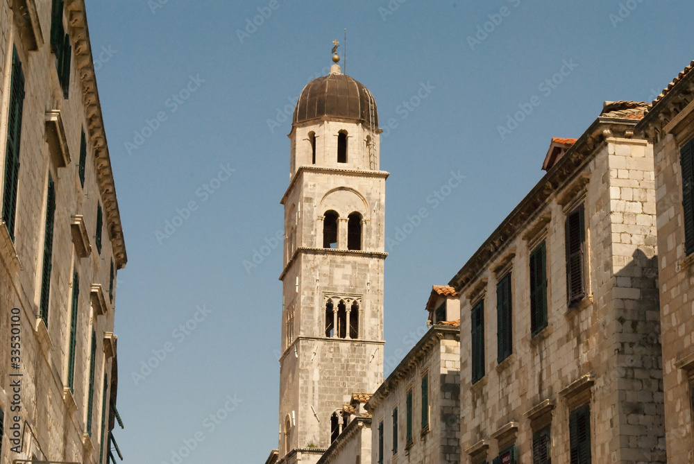Fototapeta premium part of stradun, dubrovnik