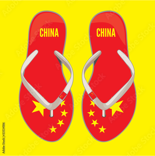 China flip-flops