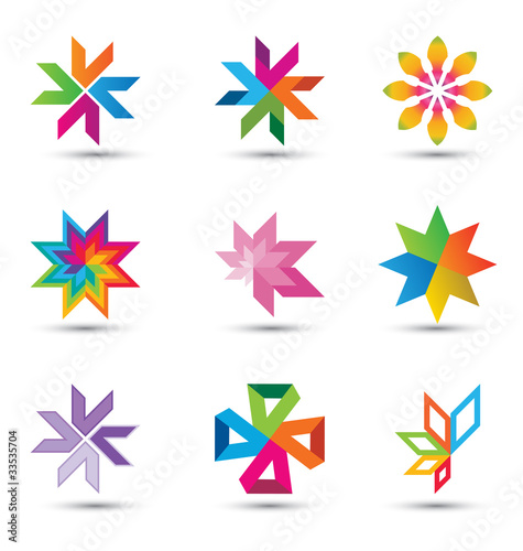 Corporate design element set