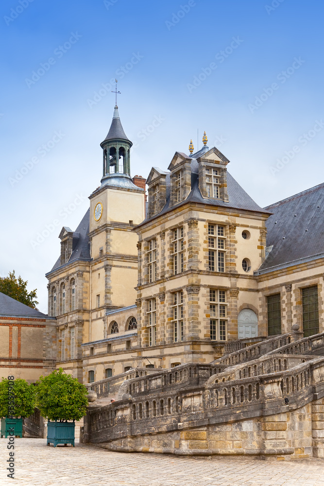 France, Fontainebleau palace