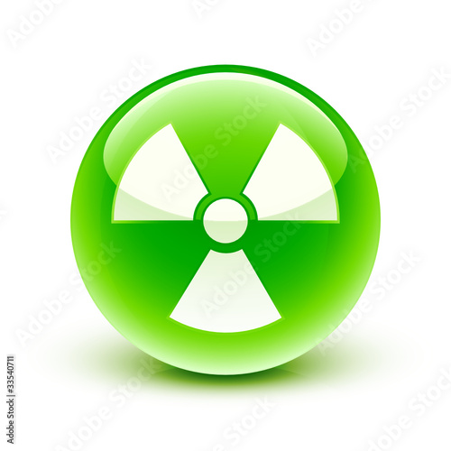 icône radioactif /  radioactive icon