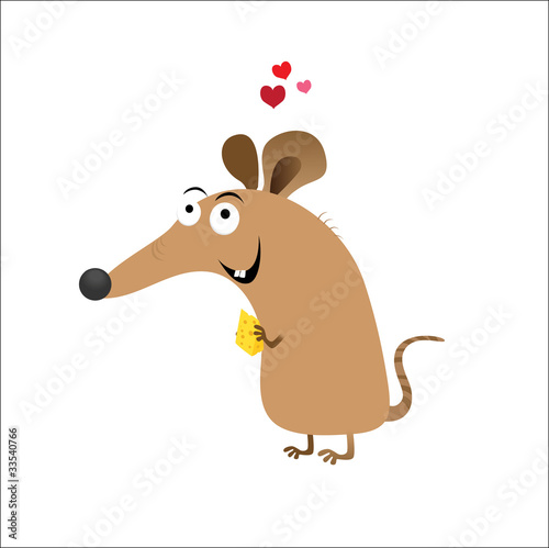 Mouse love chees