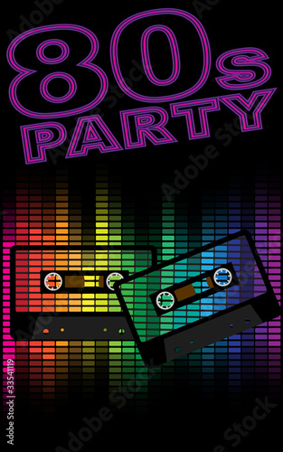 Retro Party Background