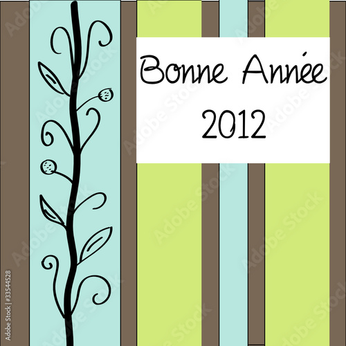 bonne année 2012