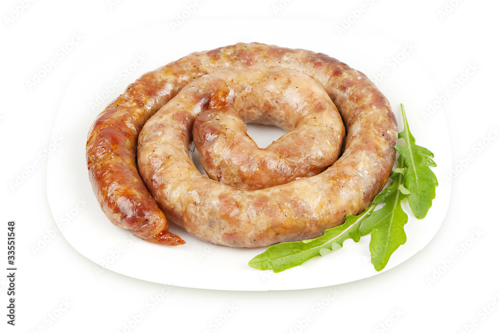 fried sausage ring