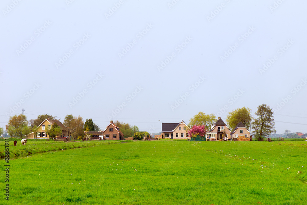 Farmhouses in Holland