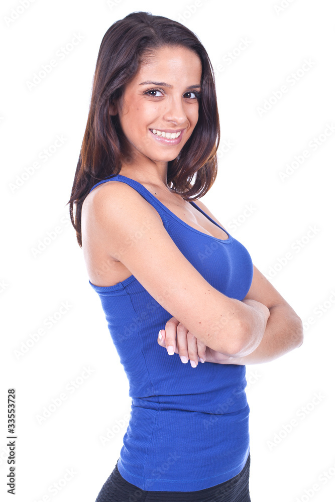 teenage girl with arms crossed teenage girl with arms crossed