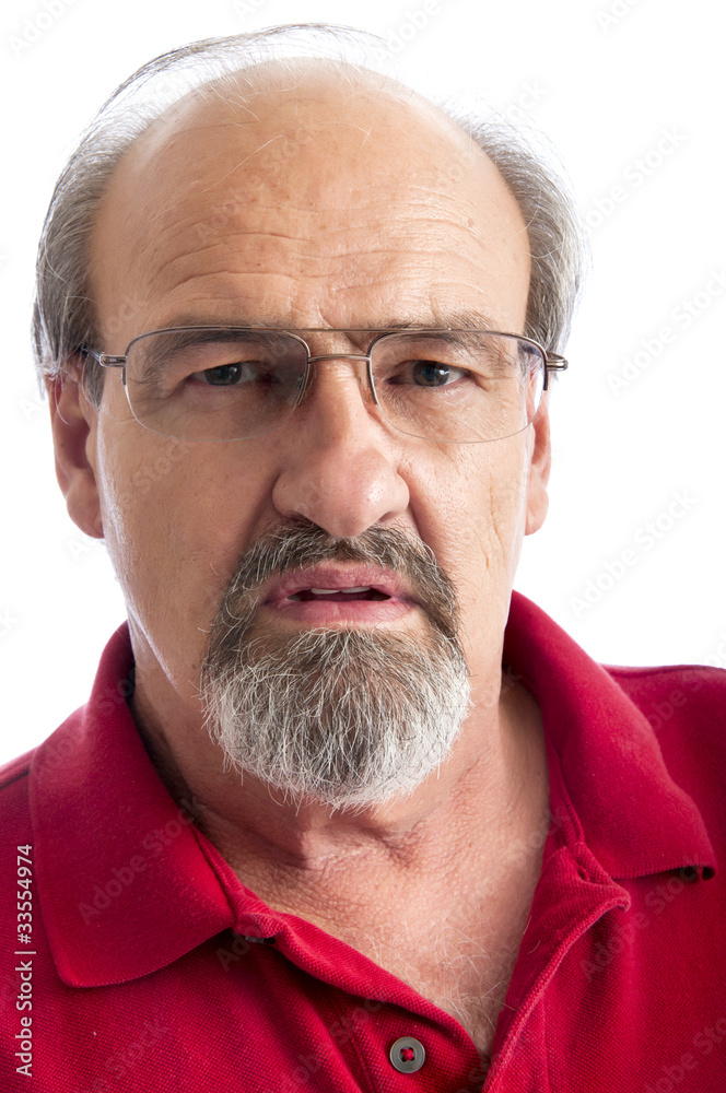 Obraz premium Angry man