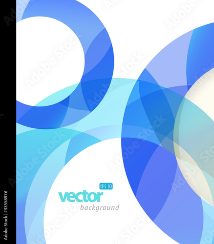 Abstract illustration with circles.