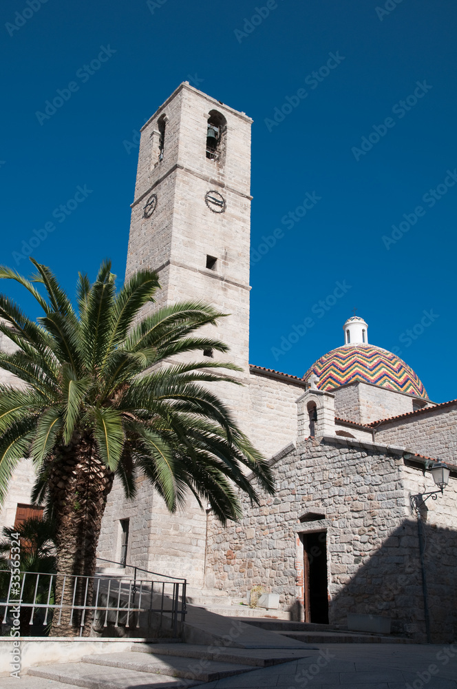 Sardinia, Italy: Olbia, San paolo Church.
