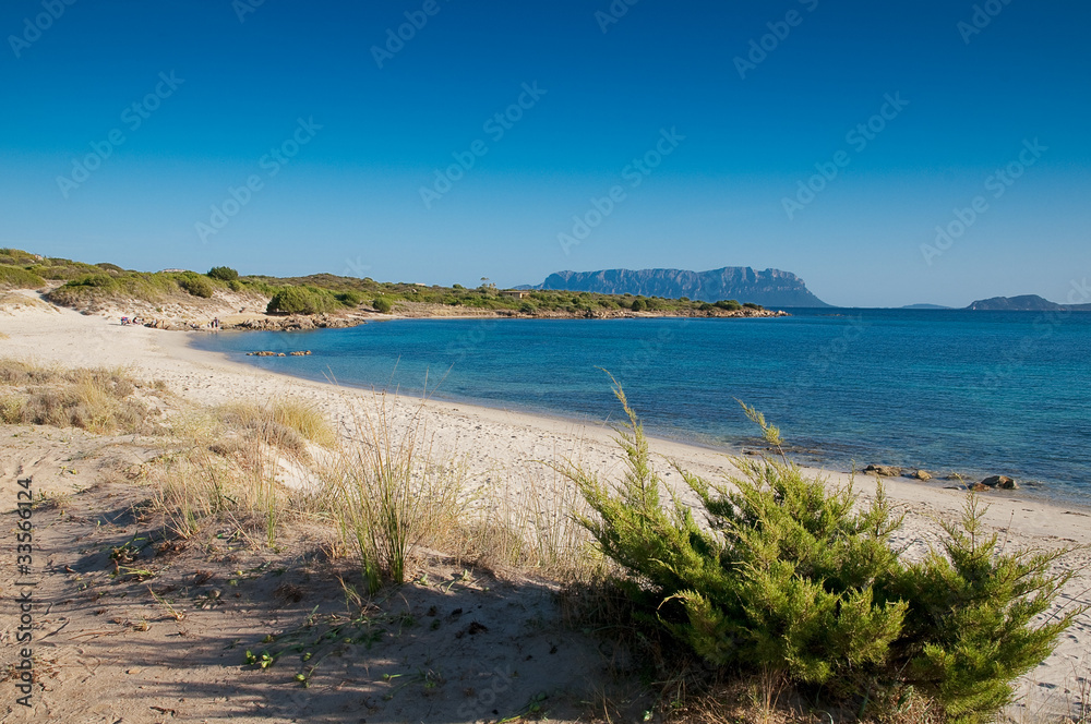 Sardinia, Italy: Golfo Aranci, Spiaggia Bianca (white beach).