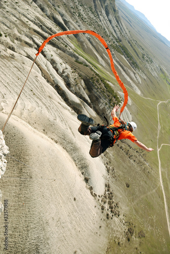 Jump to rope.Shaan Kaya Crimea. photo
