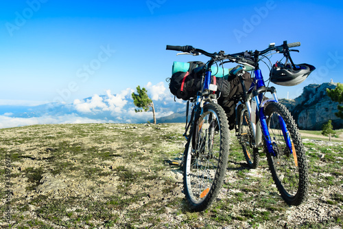 Fototapeta Naklejka Na Ścianę i Meble -  two bikes