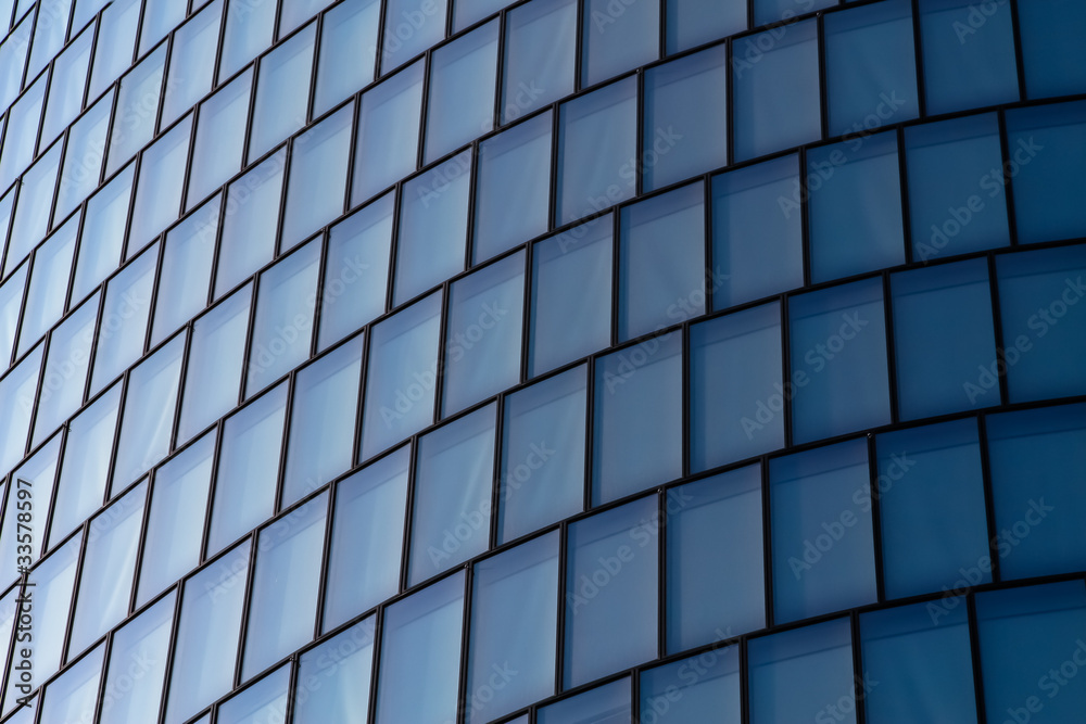 Fototapeta premium Modern glass facade