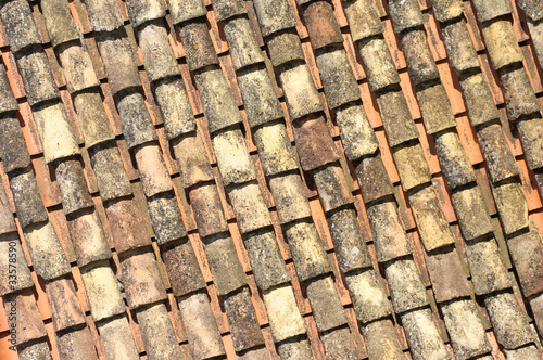 Pantiles roof texture for background
