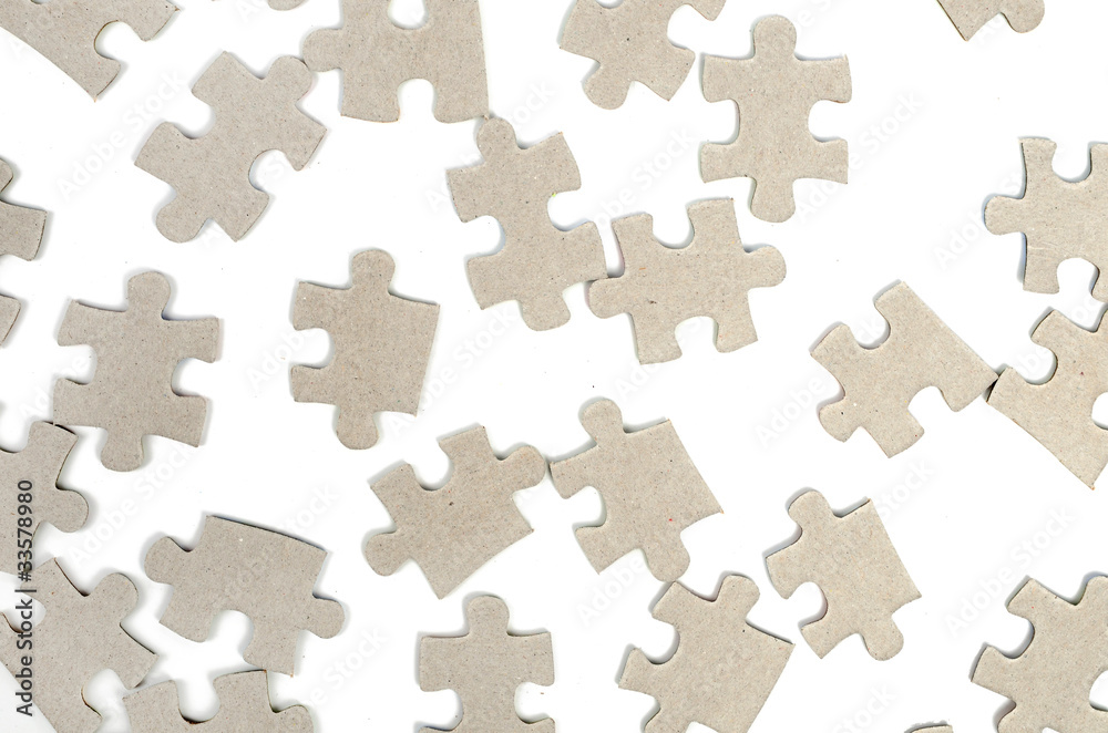 Naklejka premium Puzzles