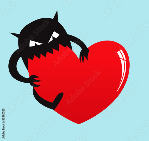 monster eat love