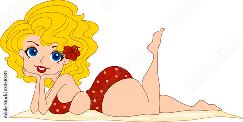 Swimsuit Pose