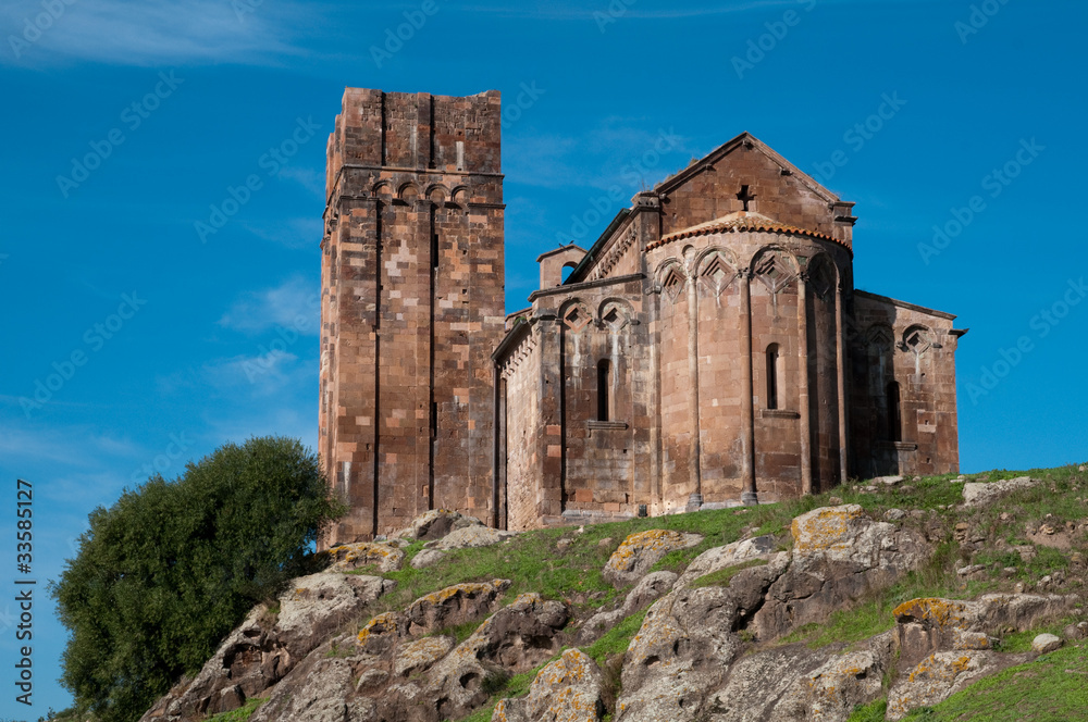 Sardinia, Italy: Ozieri, Sant'Antioco di Bisarcio church
