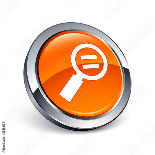 icône bouton internet loupe